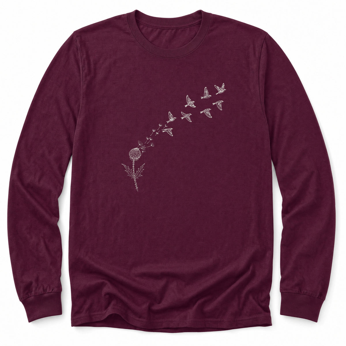Spark Bird Society — Maroon