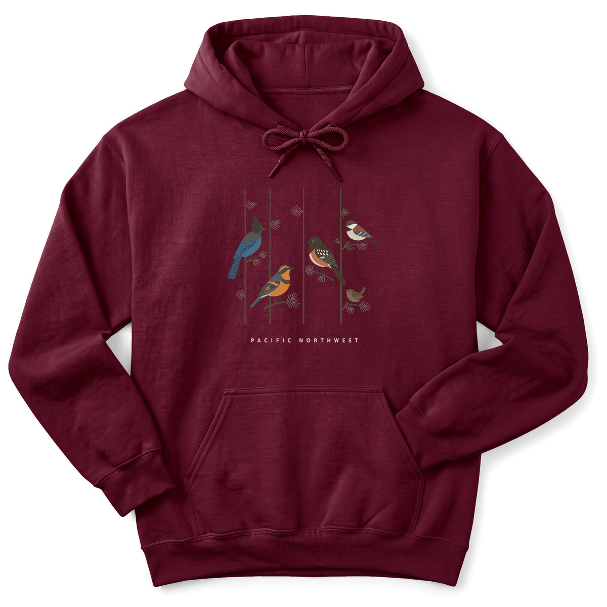 Spark Bird Society — Maroon