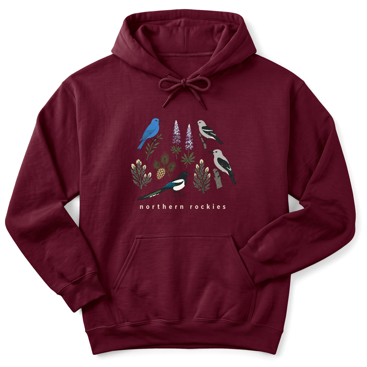 Spark Bird Society — Maroon