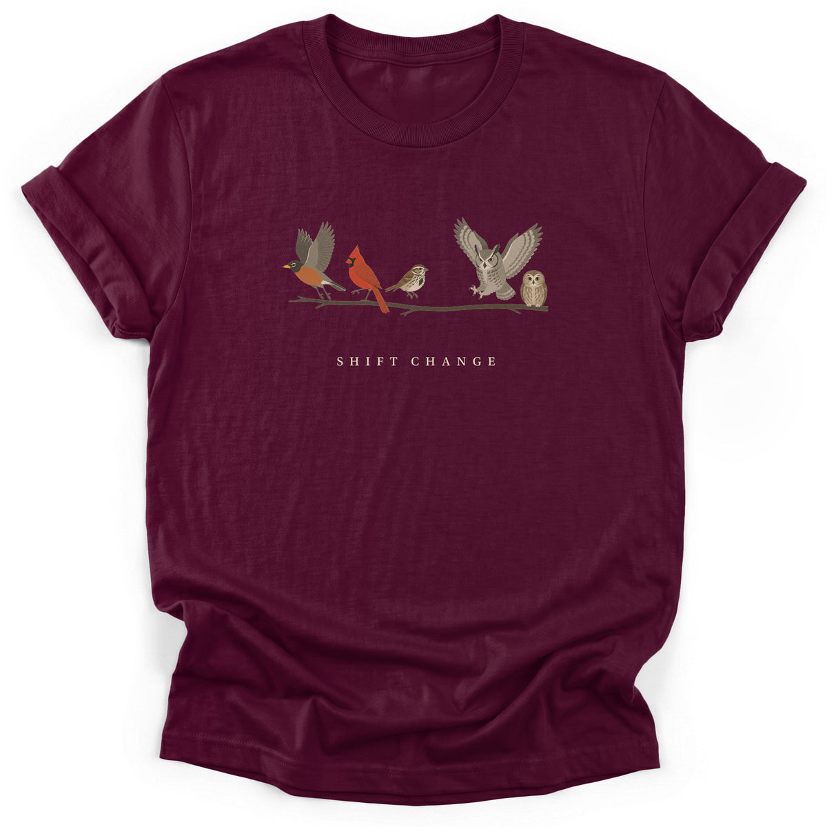 Spark Bird Society — Maroon