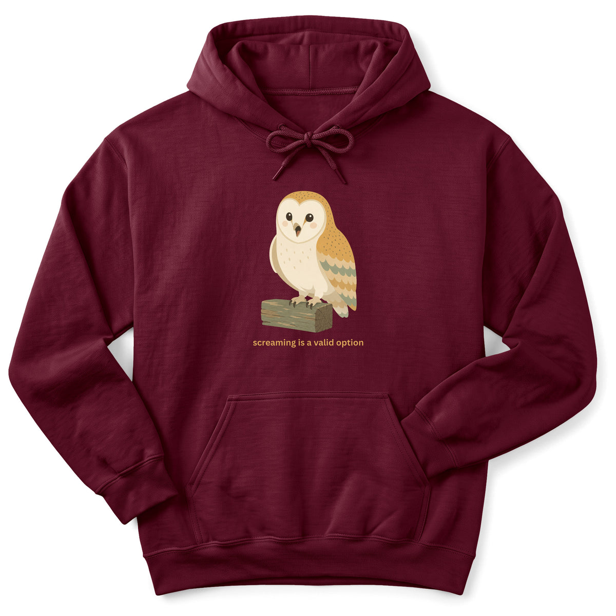 Spark Bird Society — Maroon