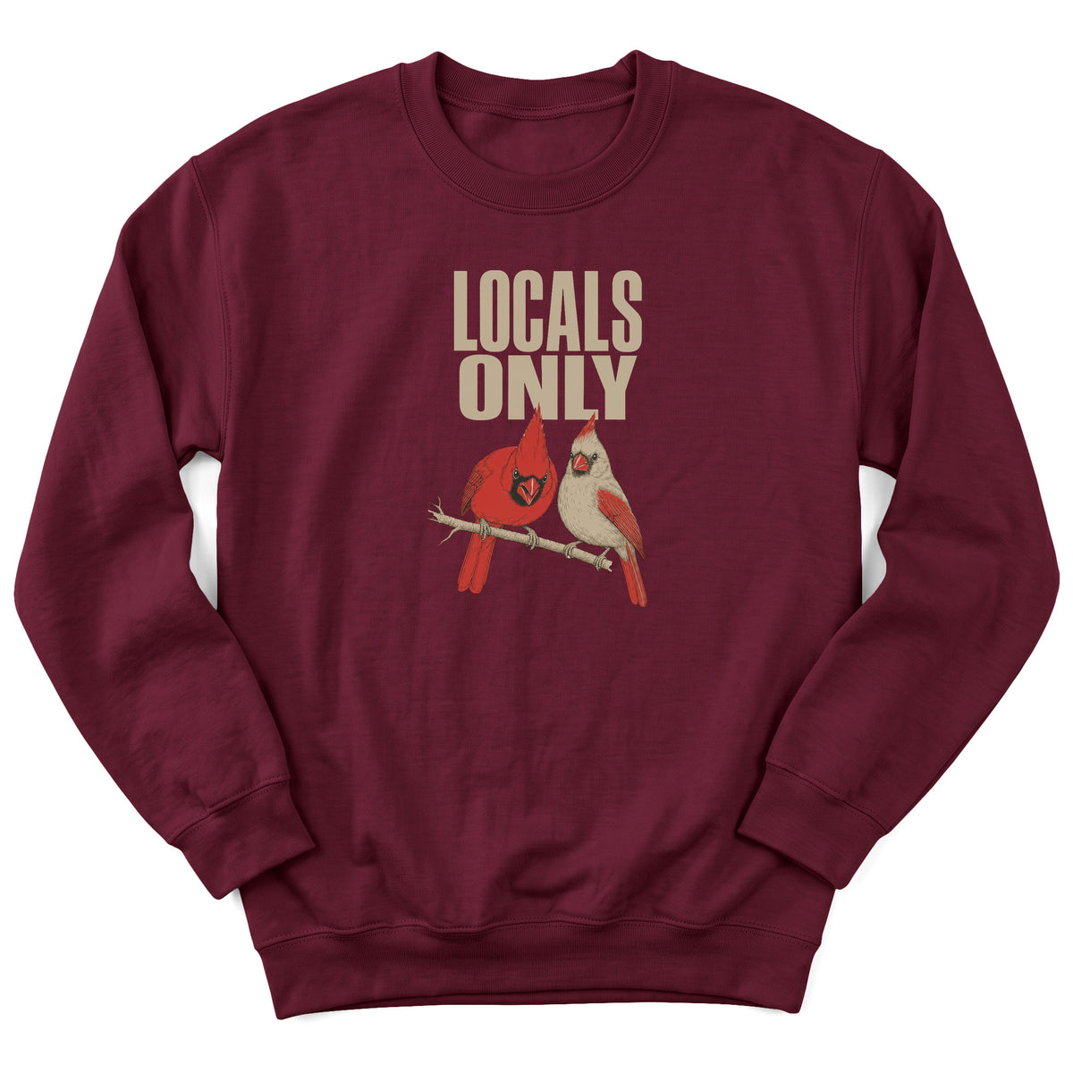 Spark Bird Society — Maroon