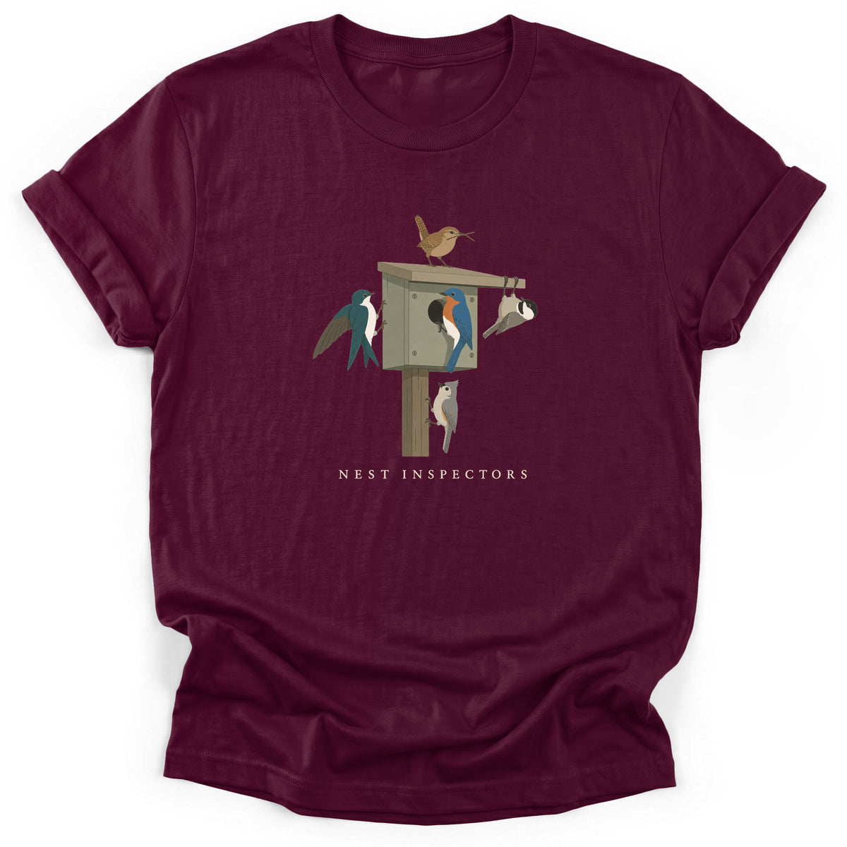 Spark Bird Society — Maroon