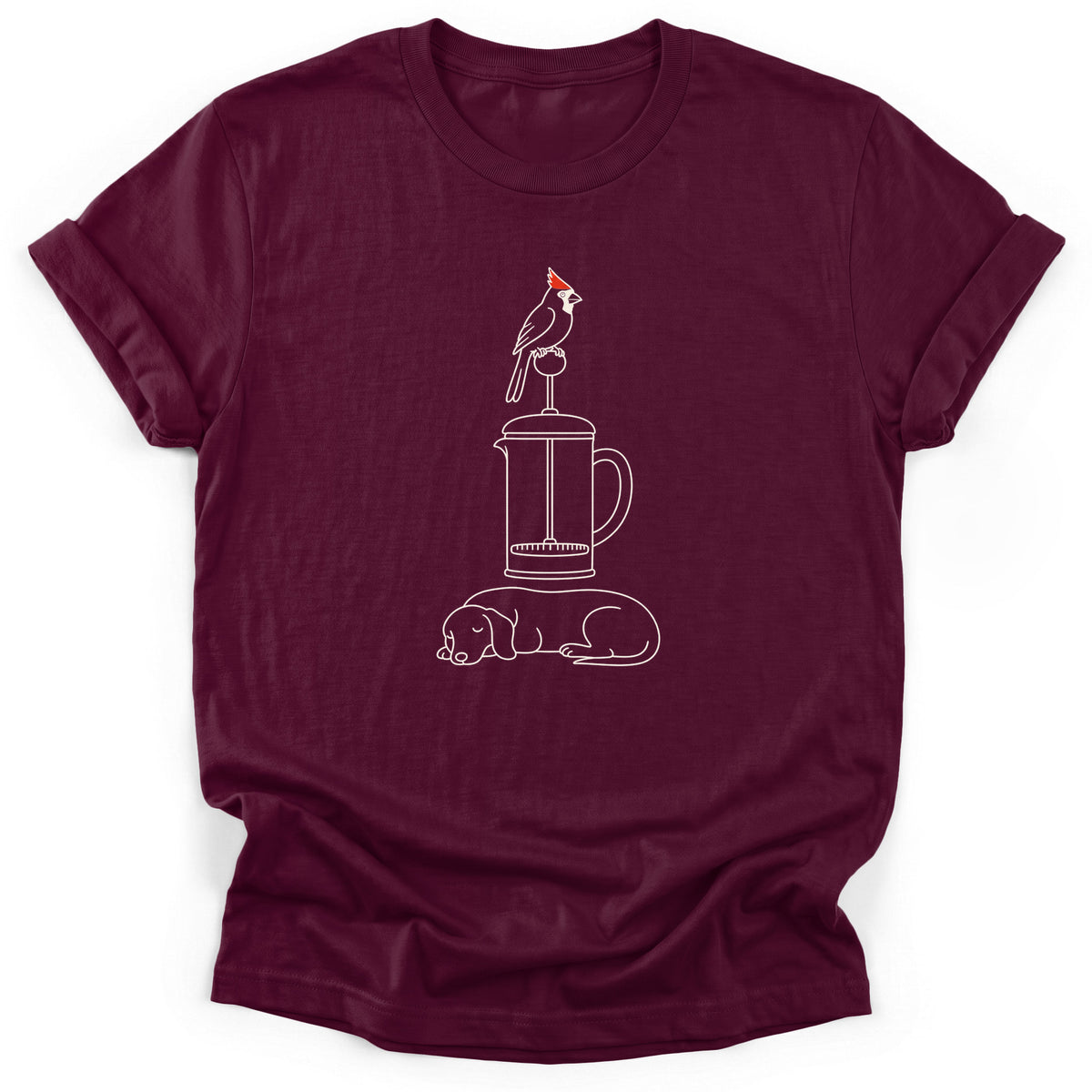 Spark Bird Society — Maroon