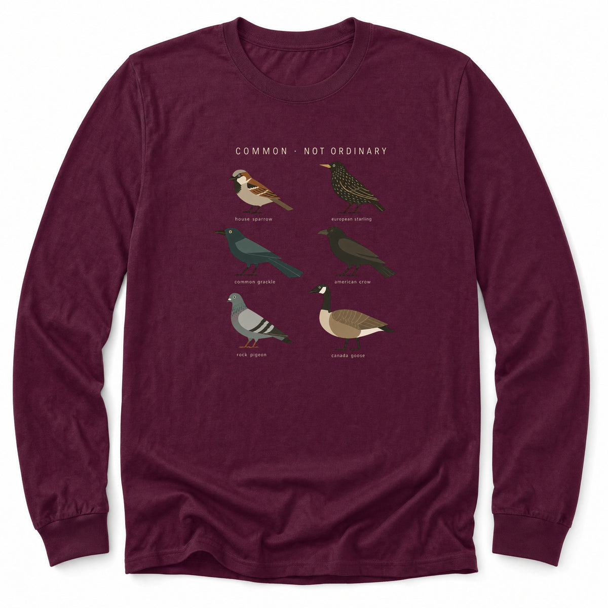 Spark Bird Society — Maroon