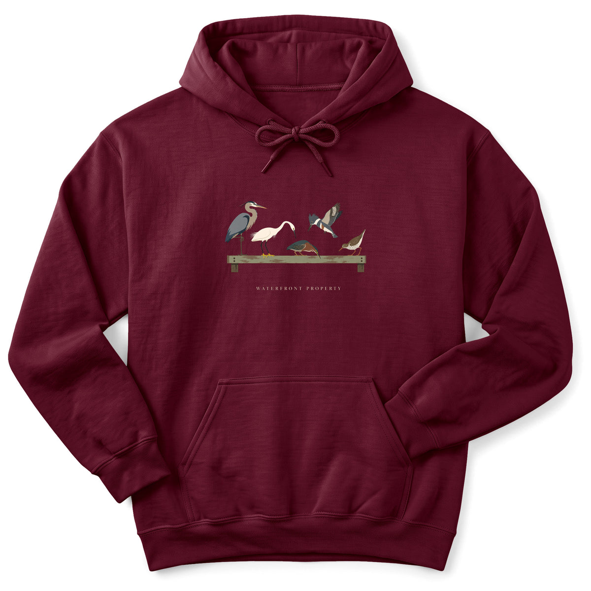 Spark Bird Society — Maroon