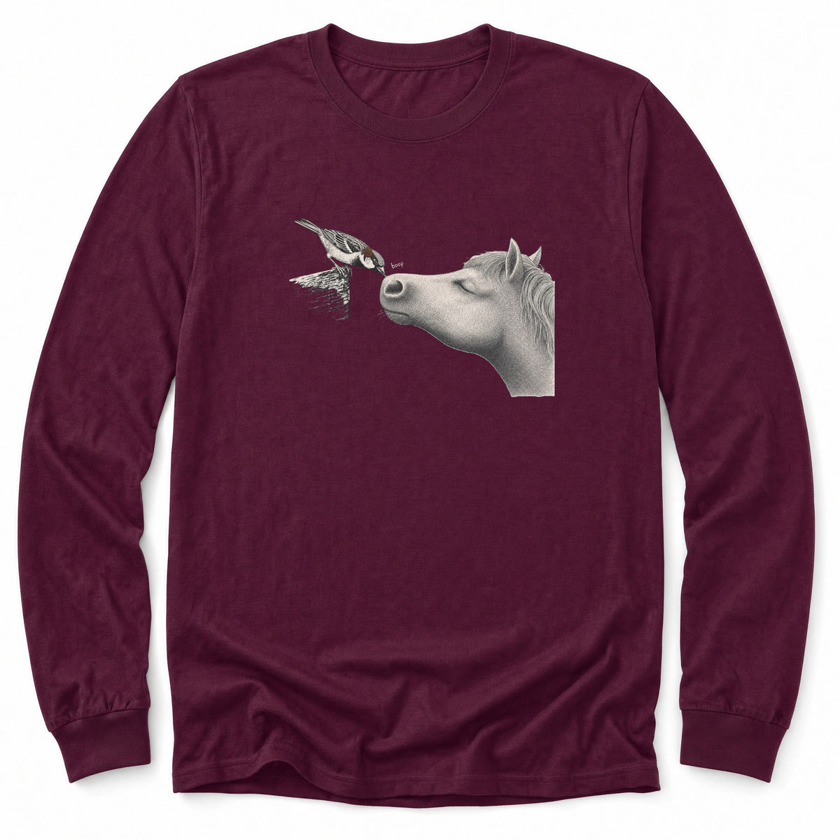 Spark Bird Society — Maroon