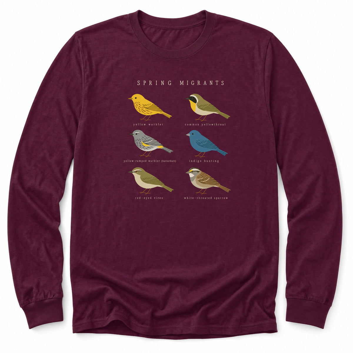 Spark Bird Society — Maroon