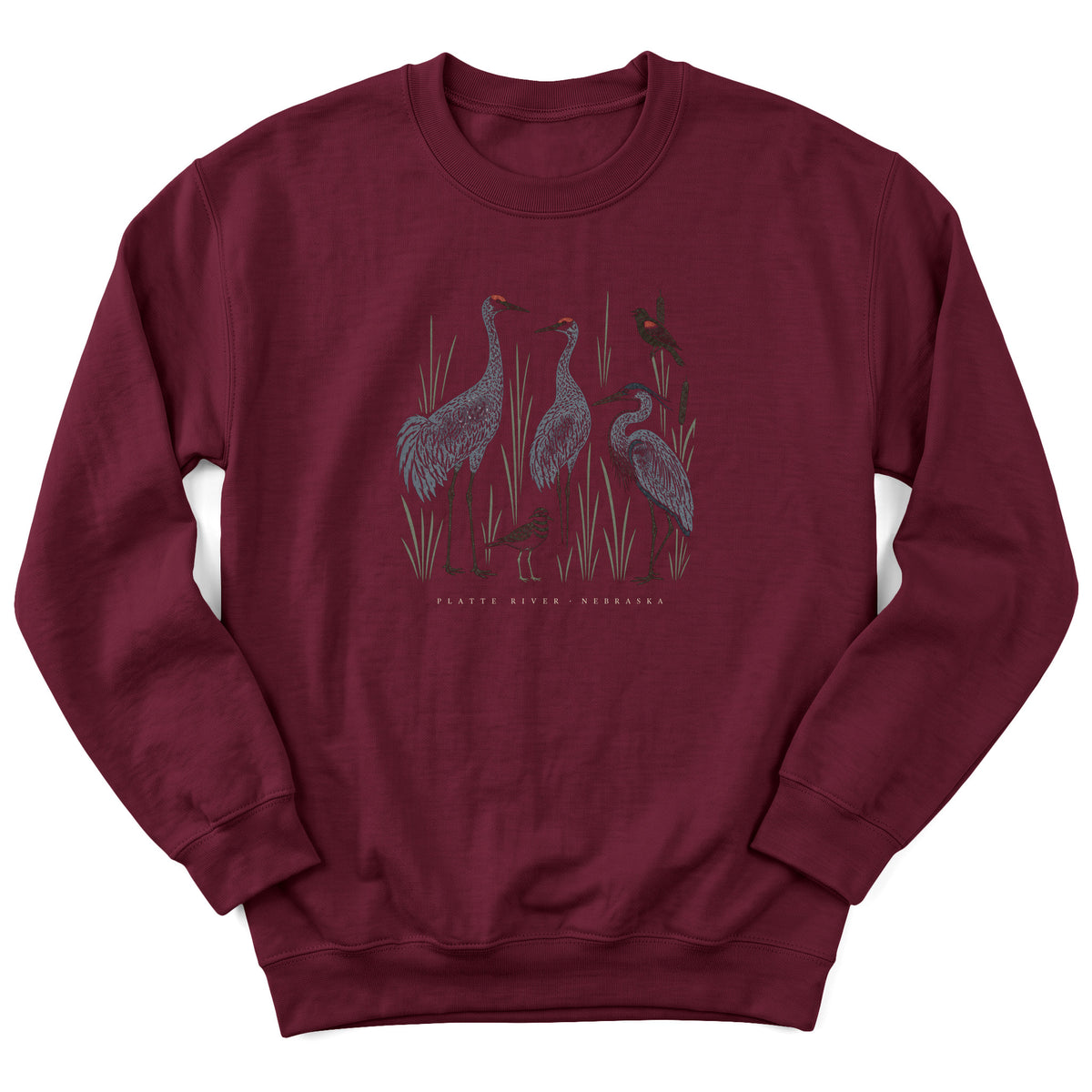 Spark Bird Society — Maroon