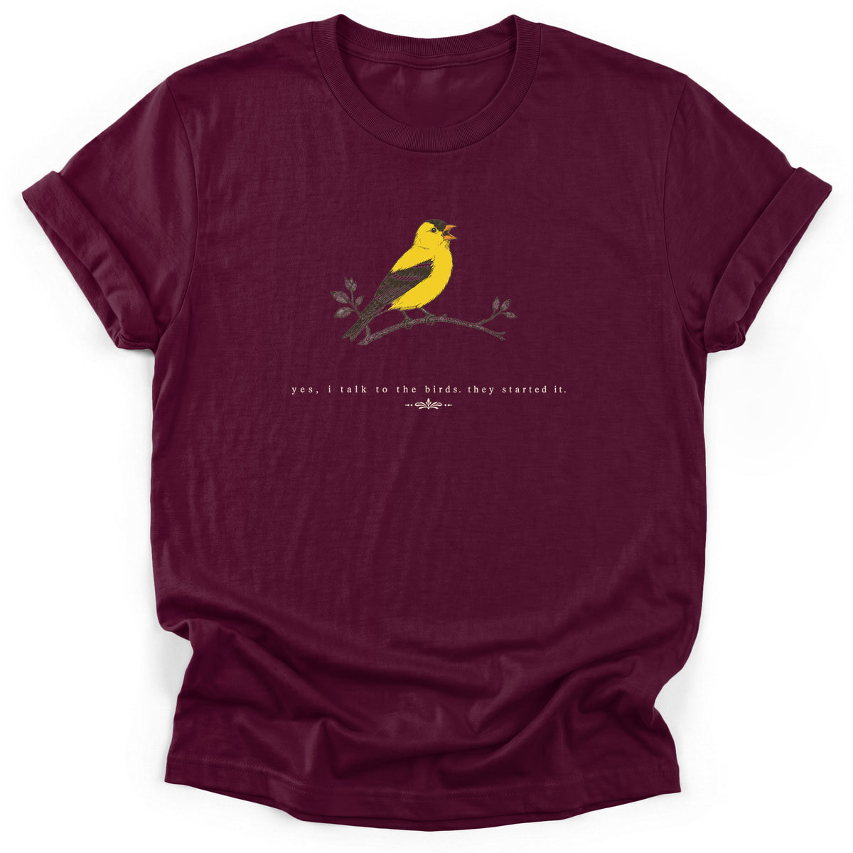 Spark Bird Society — Maroon
