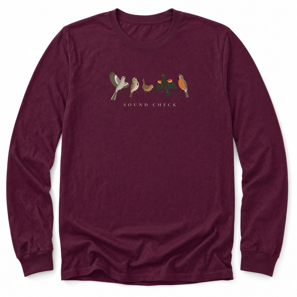 Spark Bird Society — Maroon
