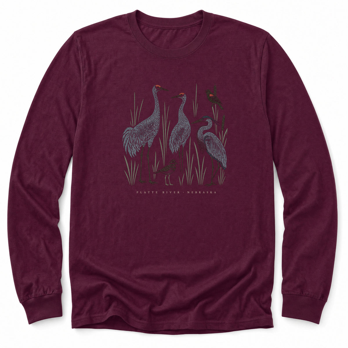 Spark Bird Society — Maroon