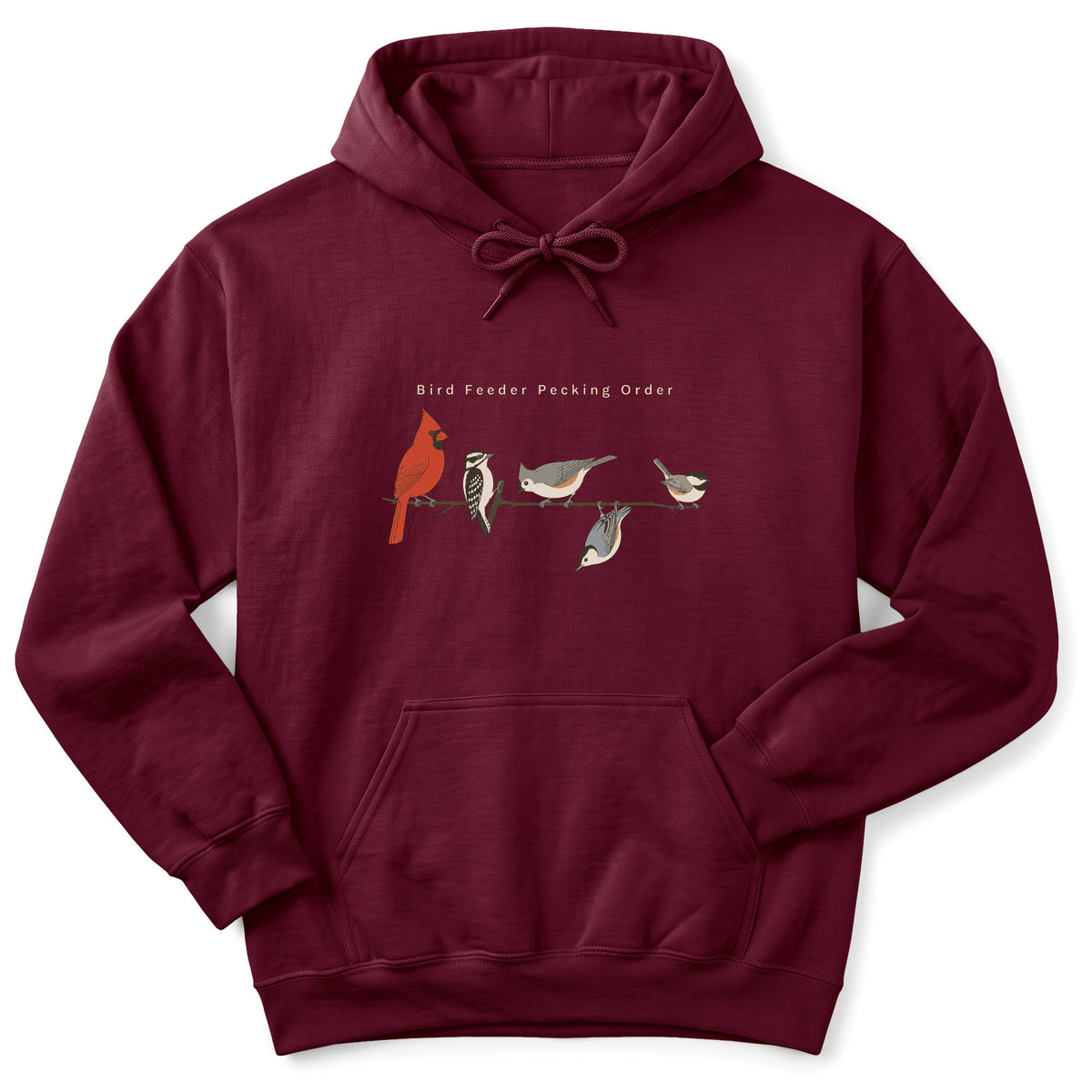 Spark Bird Society — Maroon