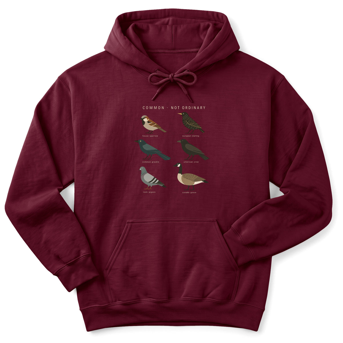 Spark Bird Society — Maroon