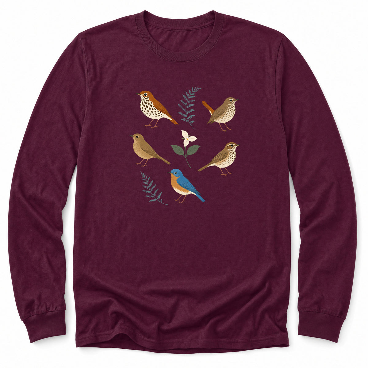 Spark Bird Society — Maroon