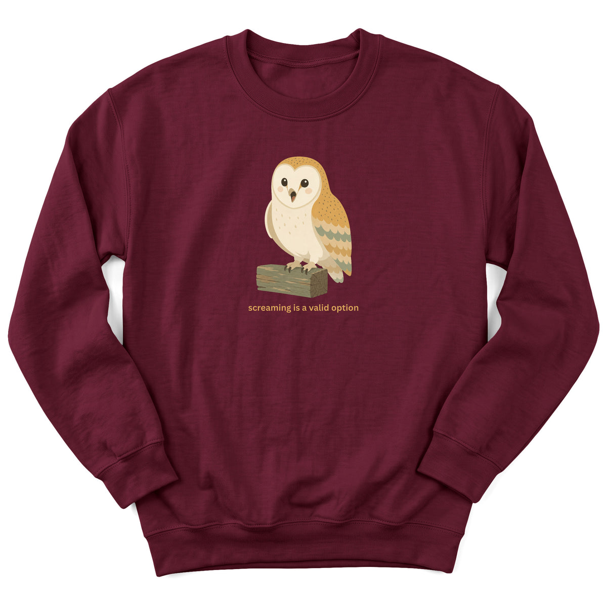 Spark Bird Society — Maroon