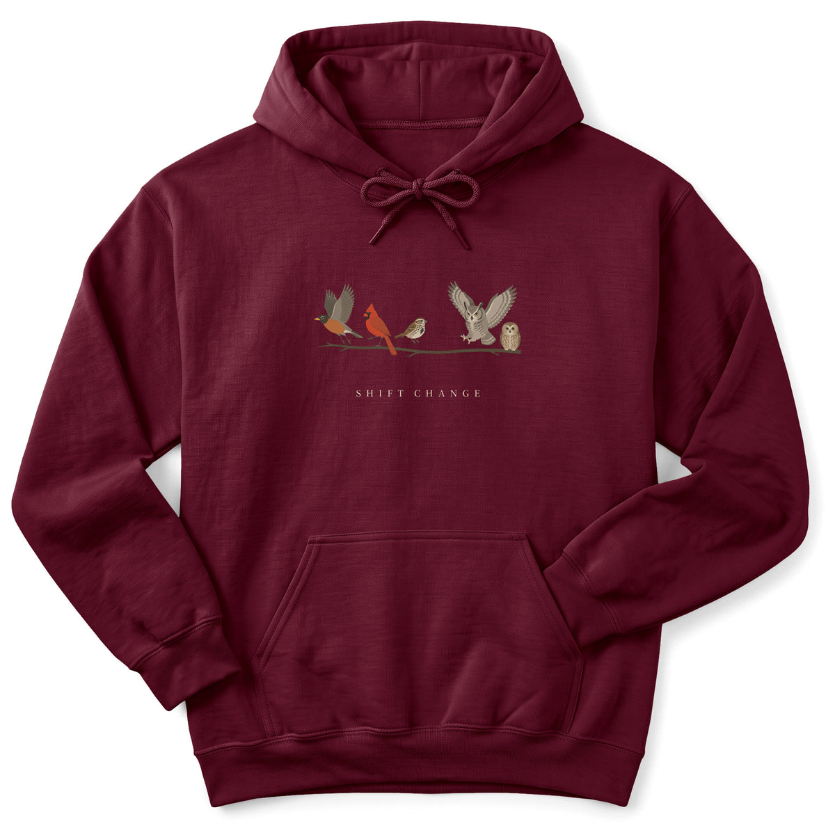 Spark Bird Society — Maroon