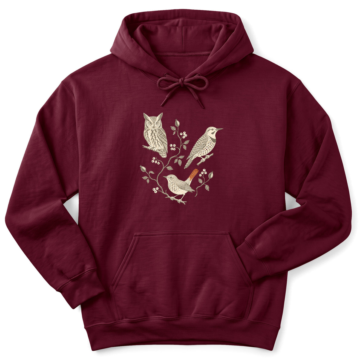 Spark Bird Society — Maroon