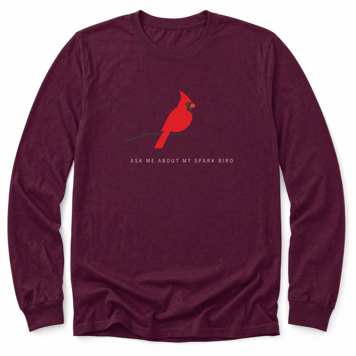 Spark Bird Society — Maroon