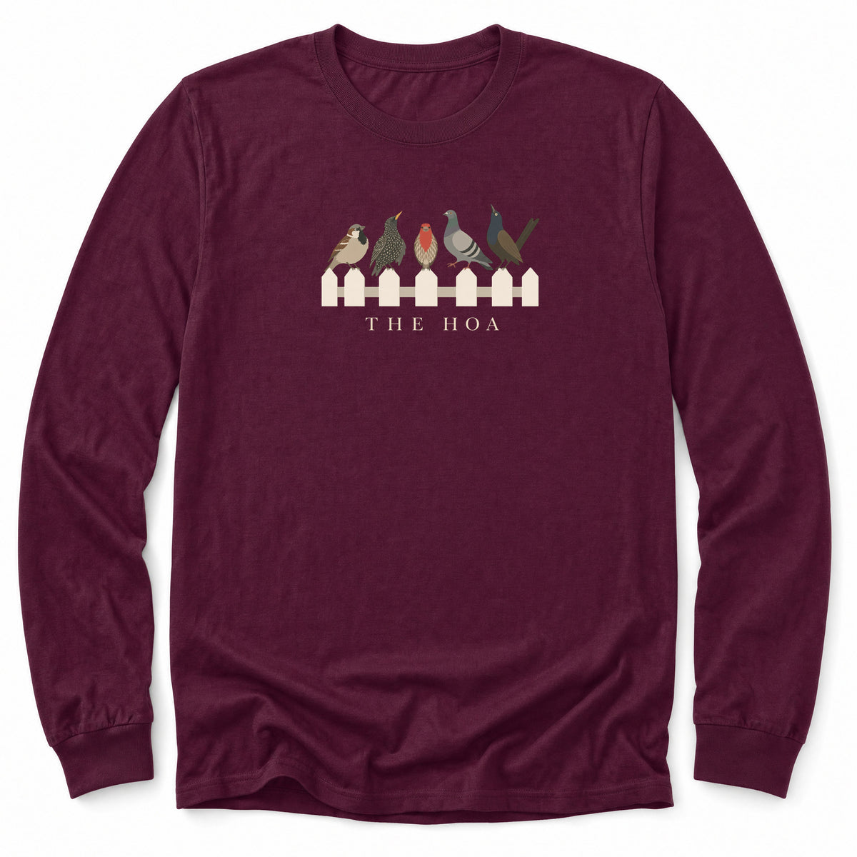 Spark Bird Society — Maroon