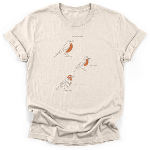 Family Turdidae T-Shirt