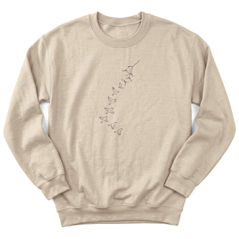 Samaras into Waxwings Crewneck Sweatshirt