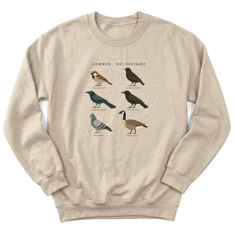 Common, Not Ordinary Crewneck Sweatshirt