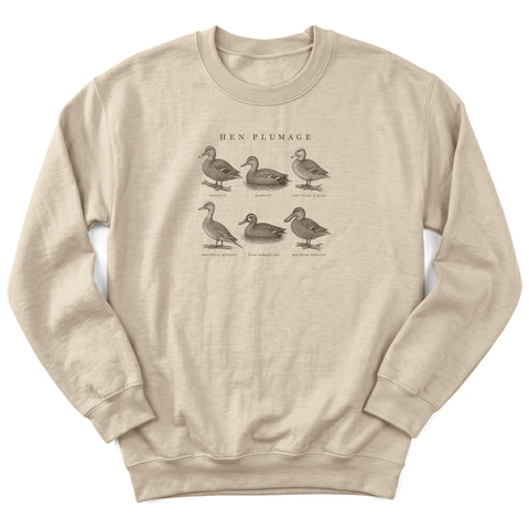 Hen Plumage Crewneck Sweatshirt