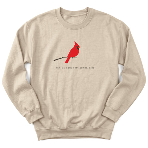 Spark Bird Invitation Crewneck Sweatshirt