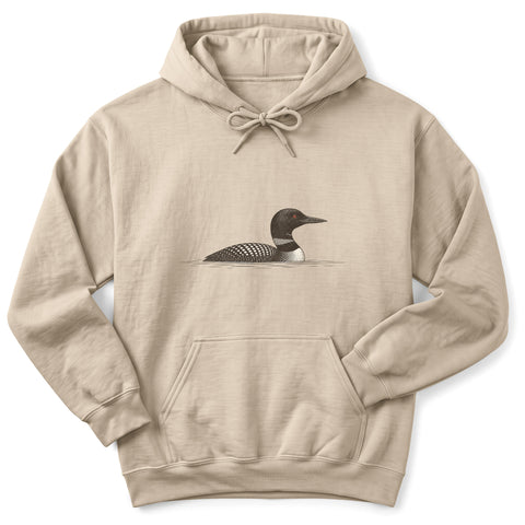 Loon on Quiet Water Hoodie