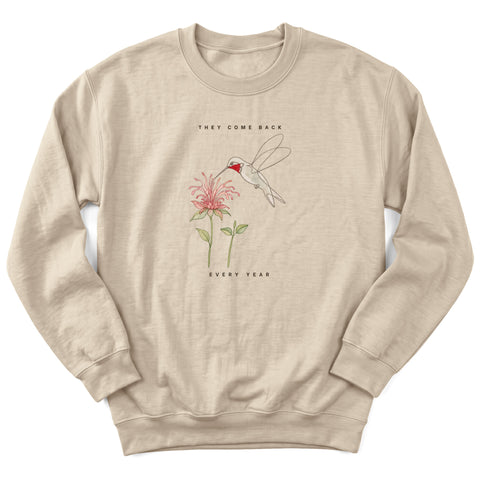 They Come Back Every Year Crewneck Sweatshirt