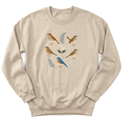 Five Thrushes Crewneck Sweatshirt