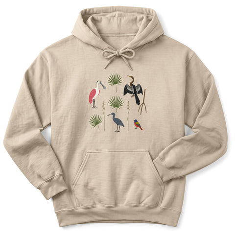 Gulf Coast Birds Hoodie