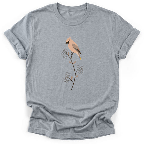 Waxwing and Serviceberries T-Shirt