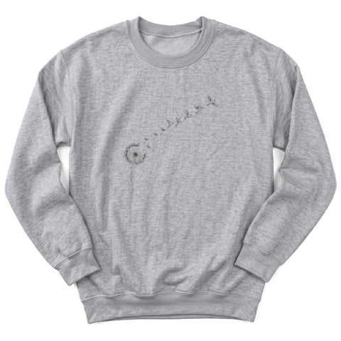 Dandelion into Goldfinches Crewneck Sweatshirt