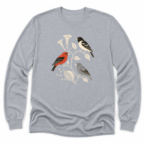 Trumpet Vine Three Long Sleeve Shirt