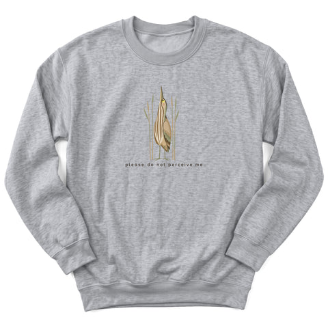 Please Do Not Perceive Me Crewneck Sweatshirt