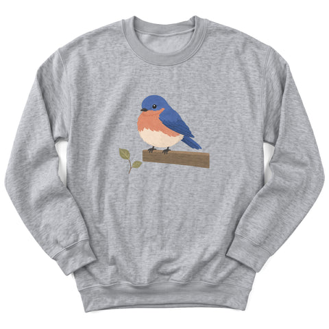 Bluebird Perched Crewneck Sweatshirt
