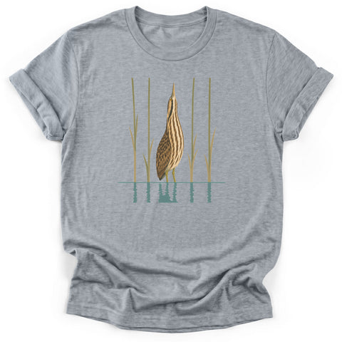 Bittern Frozen In Reeds T-Shirt