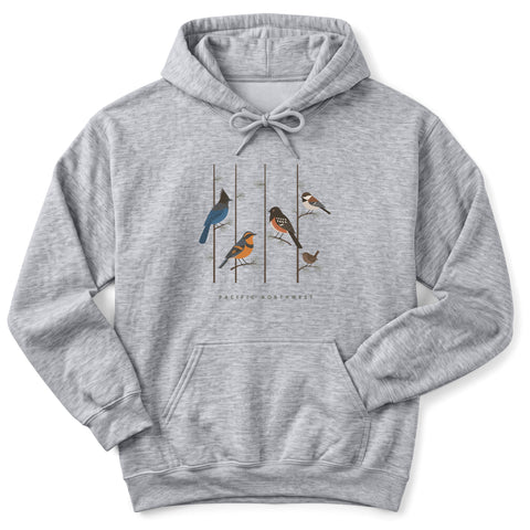 Pacific Northwest Birds Hoodie