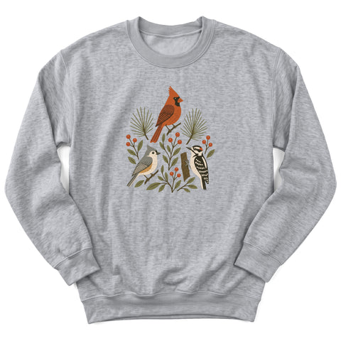 Winterberry Feeder Crewneck Sweatshirt