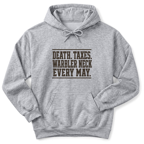 Death Taxes Warbler Neck Hoodie