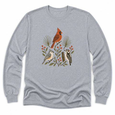 Winterberry Feeder Long Sleeve Shirt